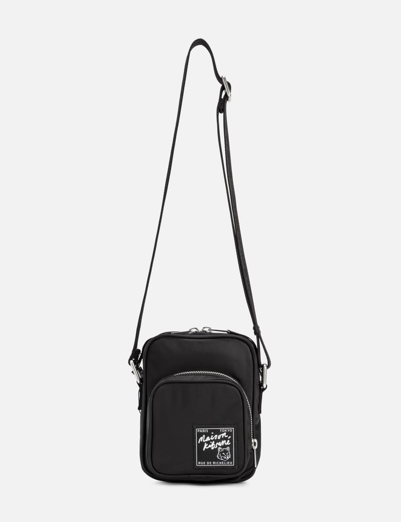 GetUSCart- Ferrari Messenger Bag, Travel Bag, Chest Bag, Cross-Body Bag for  Men, 10 Inch Work & Tablet Nylon Bag with Slim-Fit Pockets for Gadgets,  Smartphones, USB Connector & Power Bank in Red