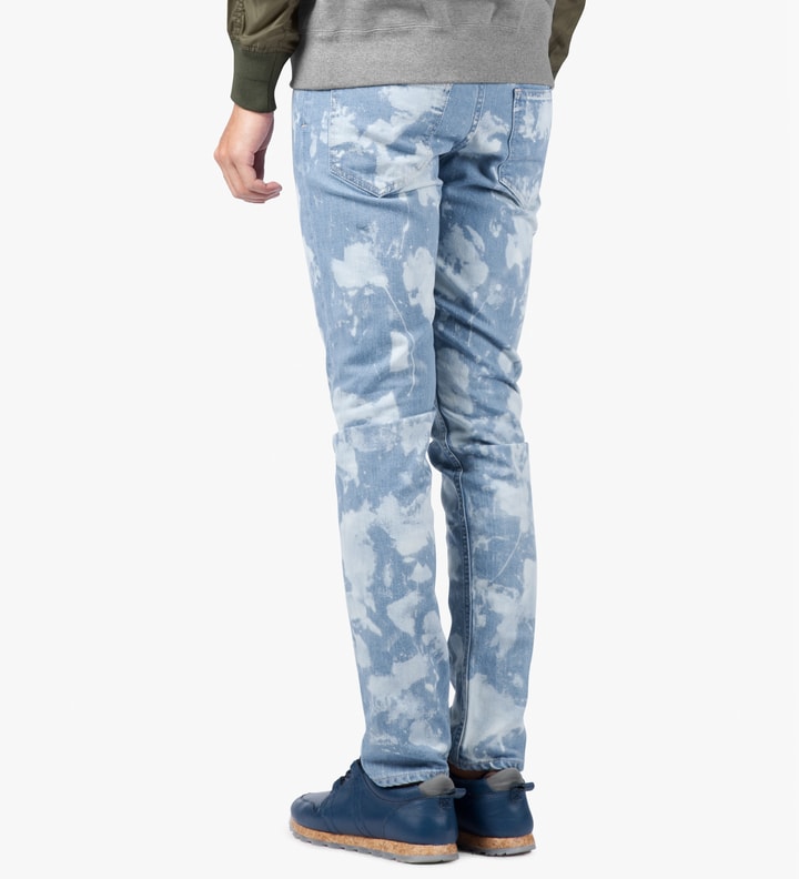 Light Indigo Bleached Skinny Jeans Placeholder Image