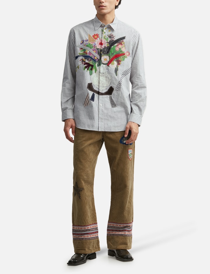KHOKI Patched-Desgin Pants