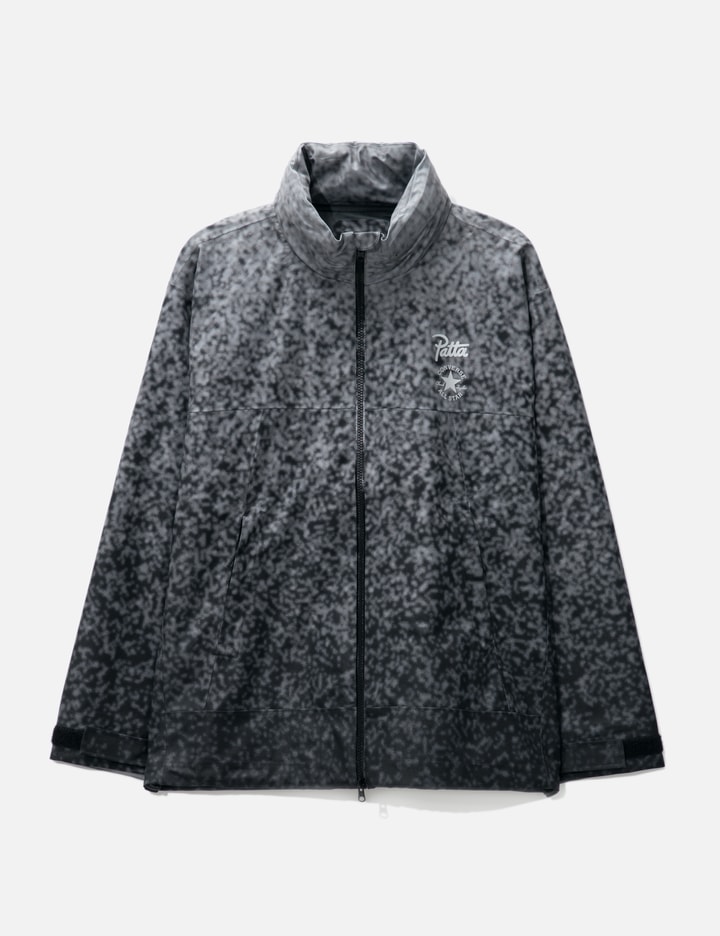 Shop Converse X Patta Rain Jacket In Grey