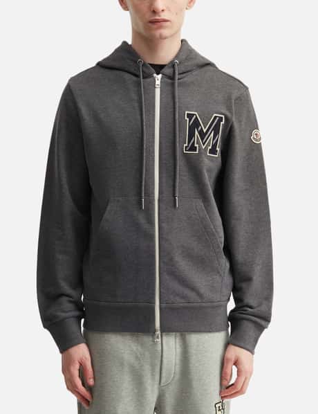 Monogram Cotton Zip-Up Hoodie view 10