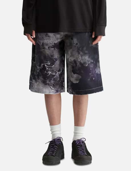 Chaz Wide Fit Denim Shorts view 10