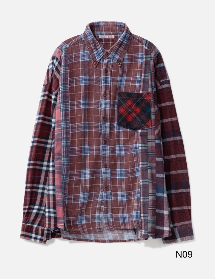 7 Cuts Wide Flannel Shirt Placeholder Image