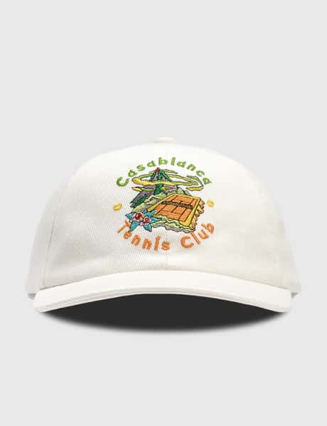 Casablanca - Casablanca Tennis Club Embroidered Cap | HBX display picture 2