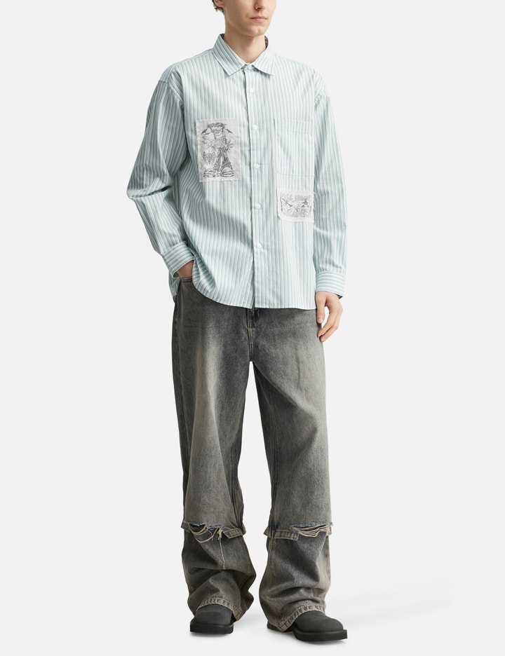 Castle Grounds Striped Shirt Placeholder Image