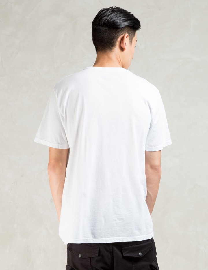 White Huf X Nagel Television T-shirt Placeholder Image