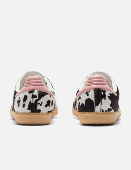 adidas gazelle silver green womens ADIDAS ORIGINALS Ivory Samba OG Leopard Print Infant Sneakers  Pavidas