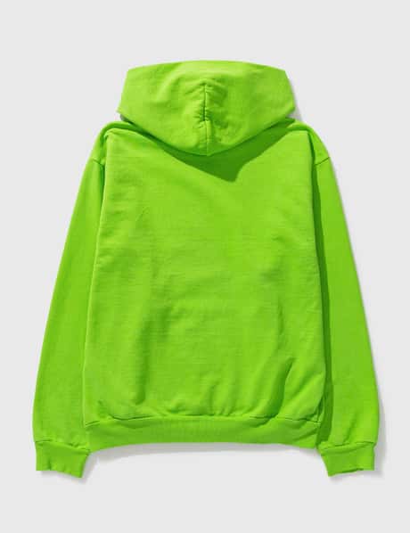 Back Lime Green Hoodie Lime Green Hoodie: Shop BOMME SPORT's