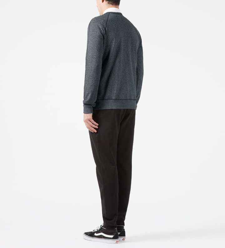 Charcoal RC-3262 Heavyweight Terry L/S Crew Sweatshirt W/ Side Zip Placeholder Image