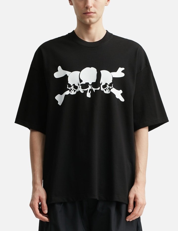Boxy Asura Skull Short Sleeve T-shirt Placeholder Image