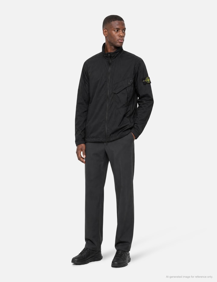 Stone Island Ultralight Nylon Stretch-TC Zip-Up Overshirt