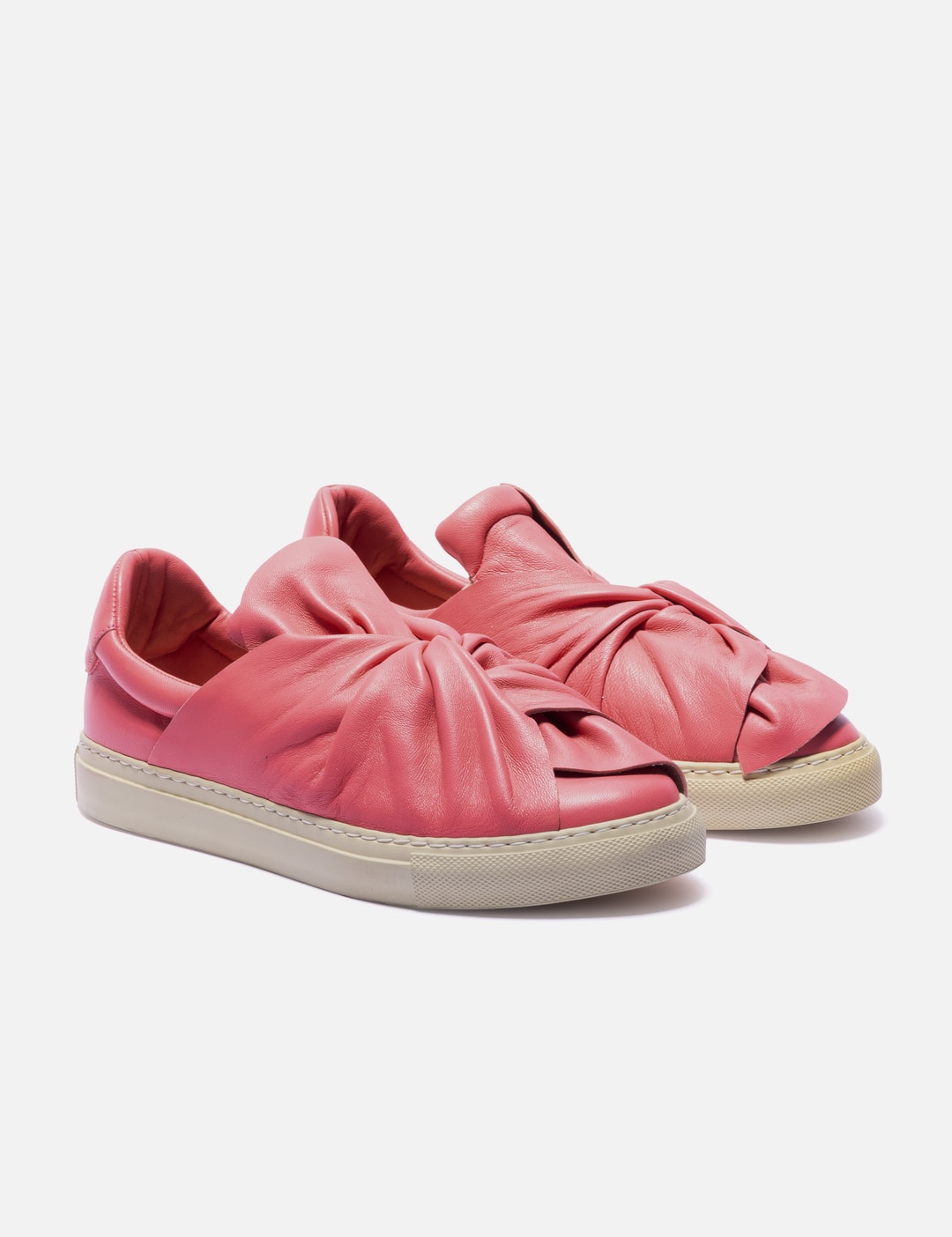 Leather Bow Slip On view 13