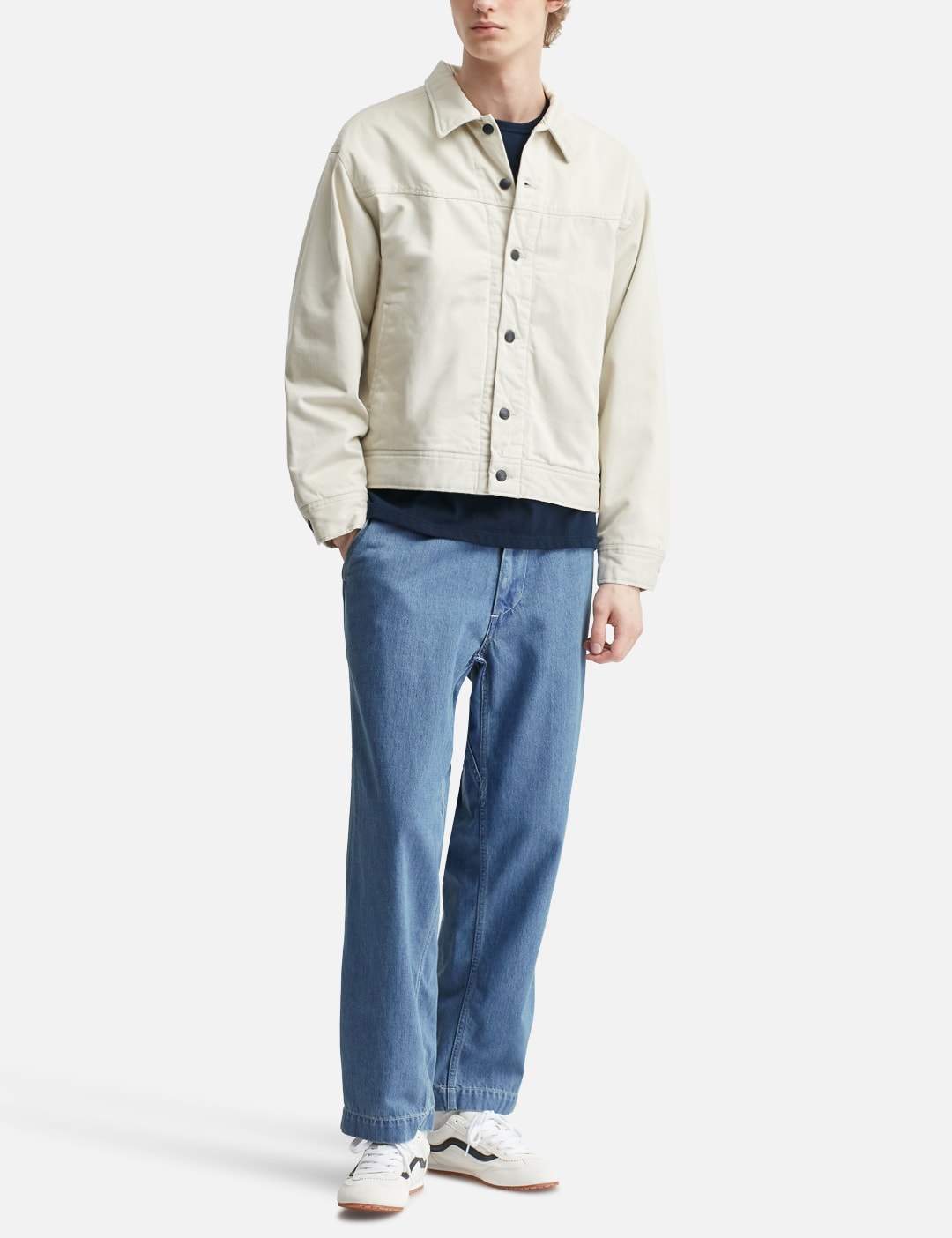 Wide Denim Pants view 15