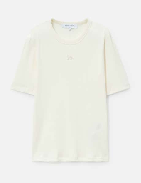 Baby Fox Ribbed Fitted T-Shirt view 6