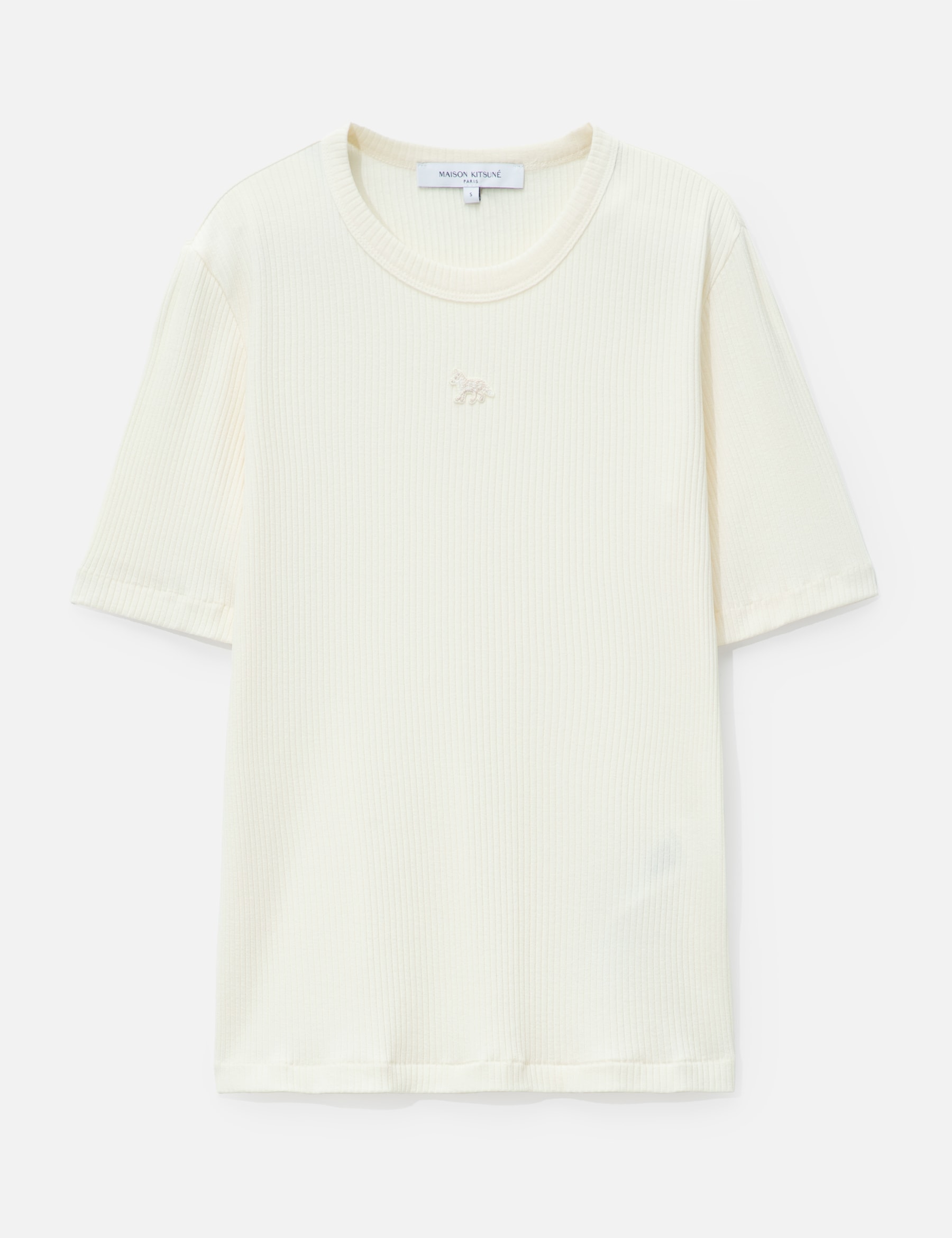 Baby Fox Ribbed Fitted T-Shirt view 16