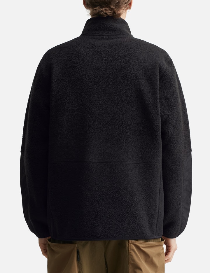 Purple Mountain Observatory Borg Sherpa Fleece In Black