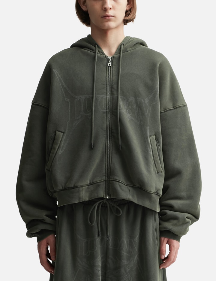 WASHED OUT ZIP UP HOODIE Placeholder Image