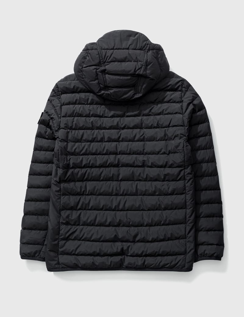 black padded down jacket