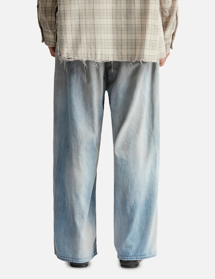 ANCELLM Light Oz Wide Straight Denim Pants