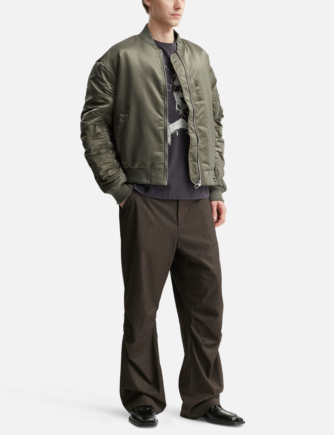 Ruched Bomber view 15