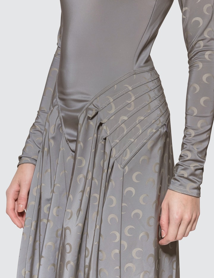 Reflective Dress With Pleats Placeholder Image
