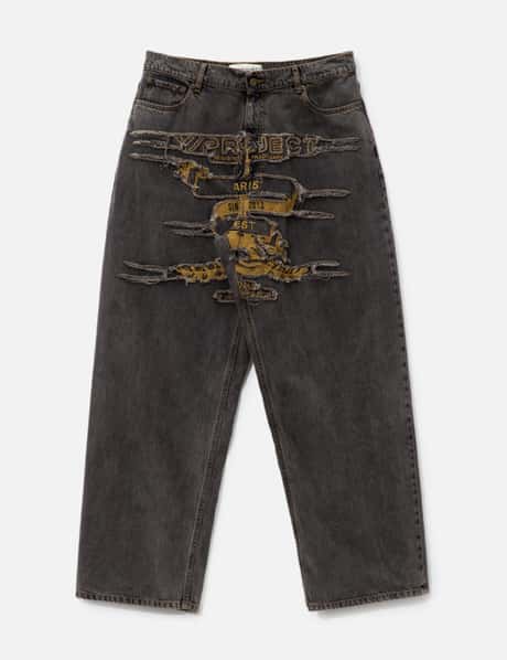 Y/PROJECT Evergreen Paris' Best Patch Jeans