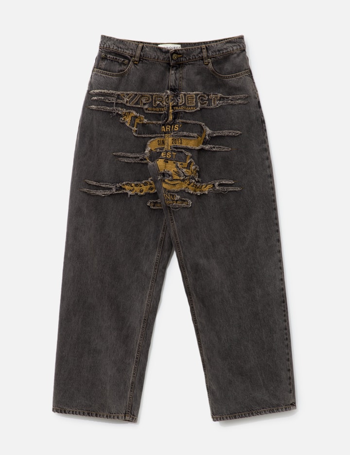 Evergreen Paris' Best Patch Jeans Placeholder Image