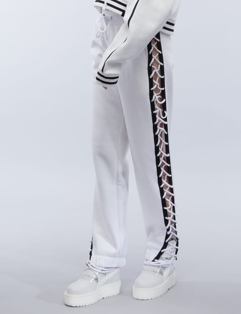 Brand Puma Fenty Puma By Rihanna Track Pants Puma FENTY By Rihanna Lacing  Sweat Pants HBX