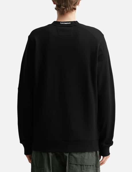 Cotton Diagonal Fleece Crewneck Sweatshirt view 12