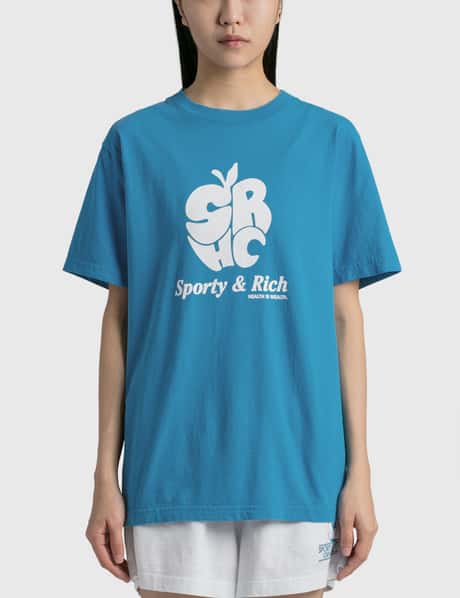 Sporty & Rich アップル Tシャツ