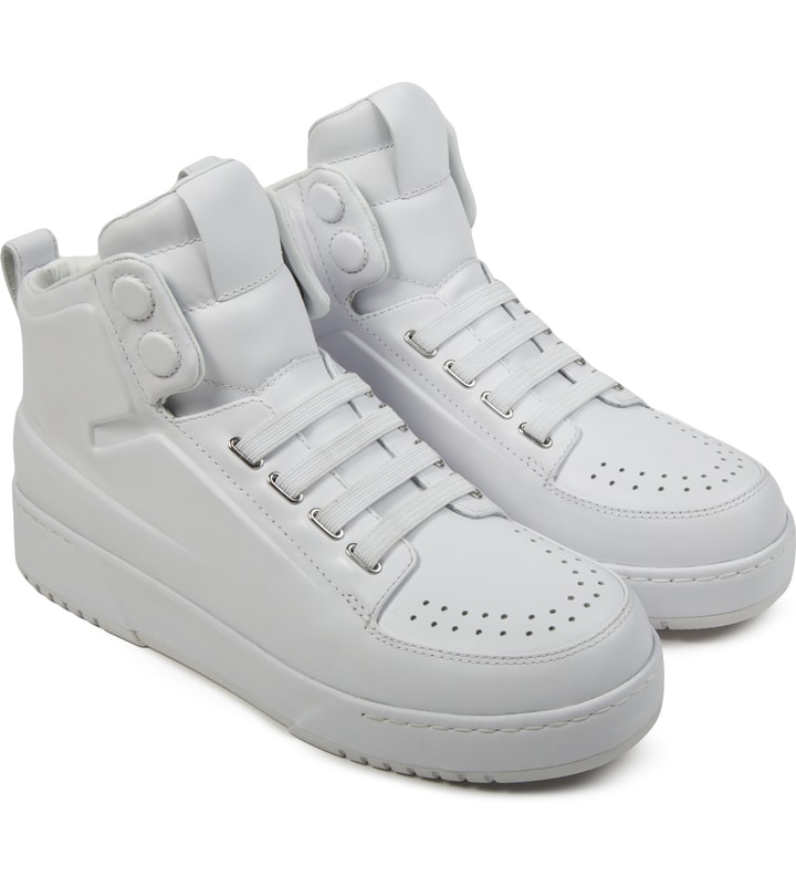 White PL31 High Top Sneakers Placeholder Image