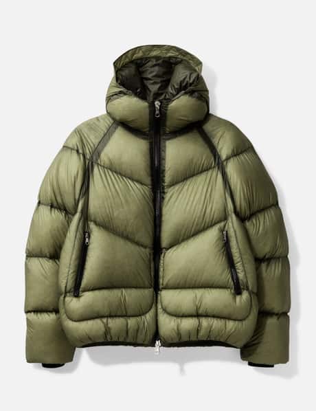 COLE BUXTON TRANSLUCENT TAPED DOWN JACKET