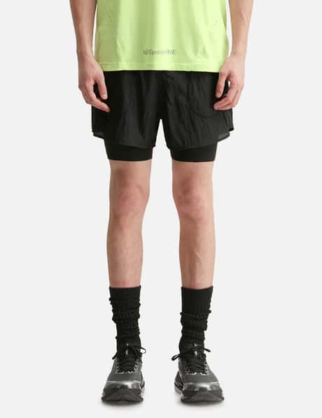 NīNEpointNīNE X Li-Ning Light Tracking 2 In 1 Running Shorts view 10