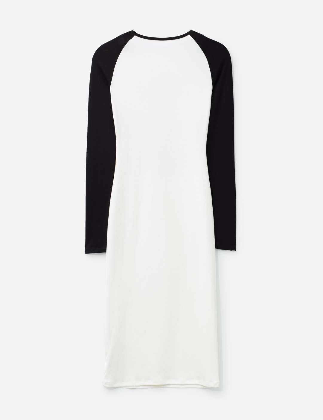 Raglan Sleeve Midi Dress With Retro Print view 9