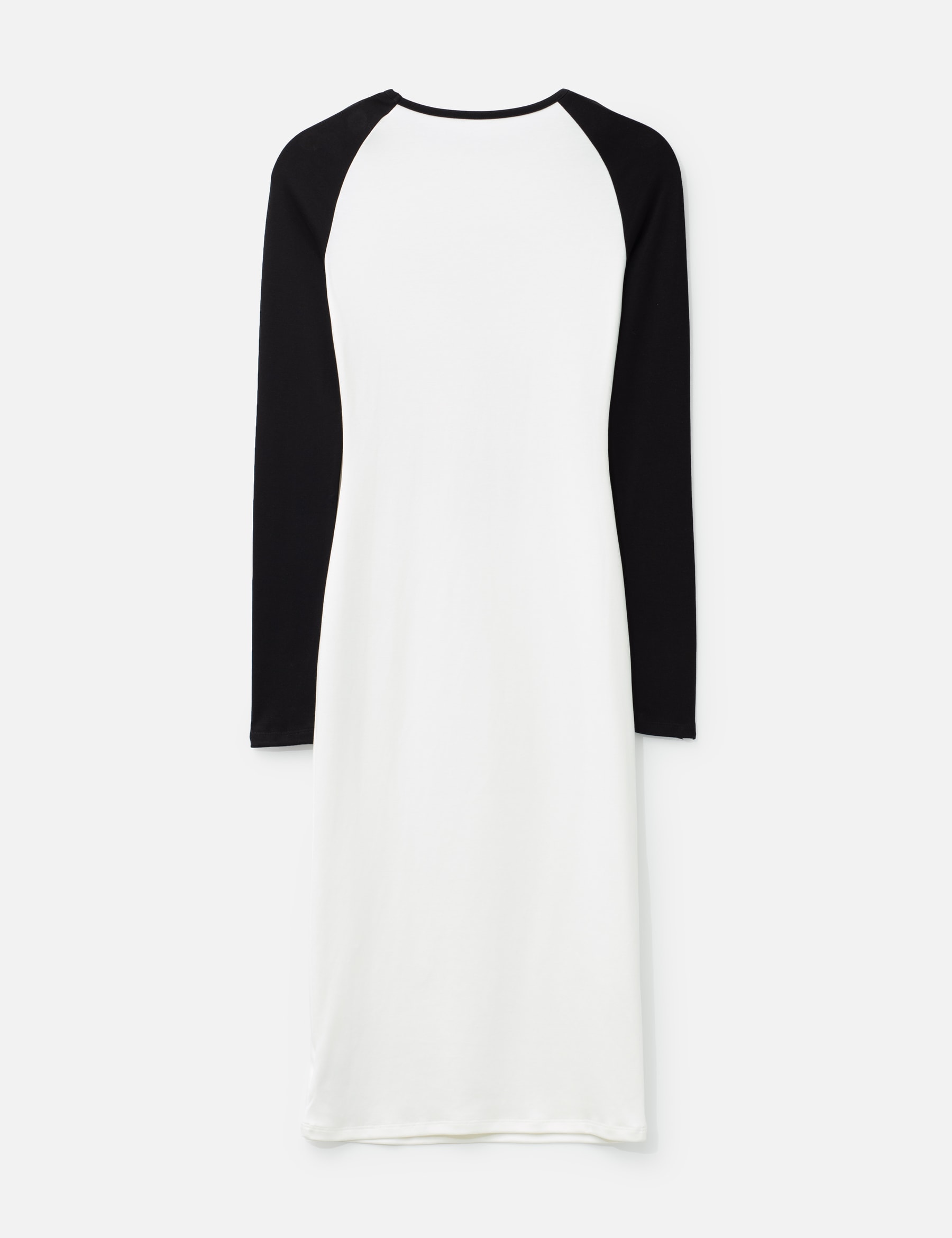 Raglan Sleeve Midi Dress With Retro Print view 17