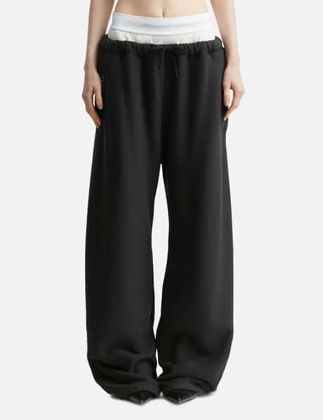 T By Alexander Wang Wide Leg Sweatpants