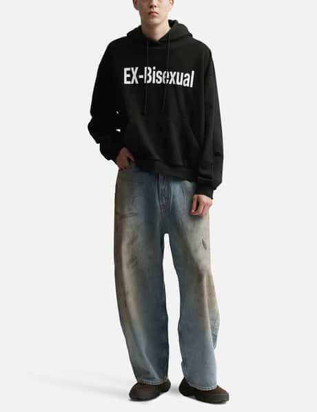 PROJECT G/R - Two-Faced Washed Hoodie | HBX - ハイプビースト 