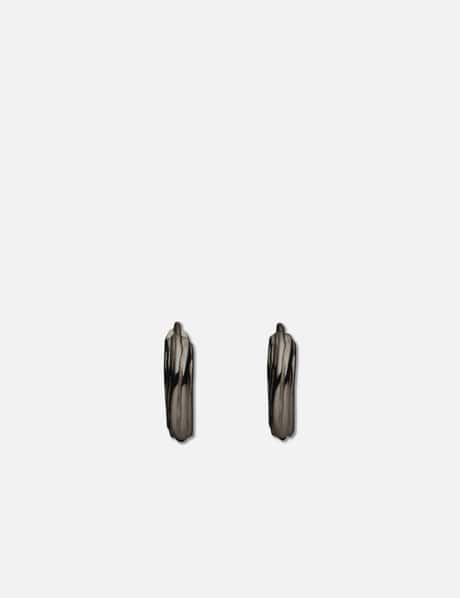 Woody Hoop Earrings view 9
