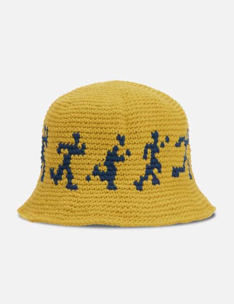 KidSuper Running Guys Crochet Hat