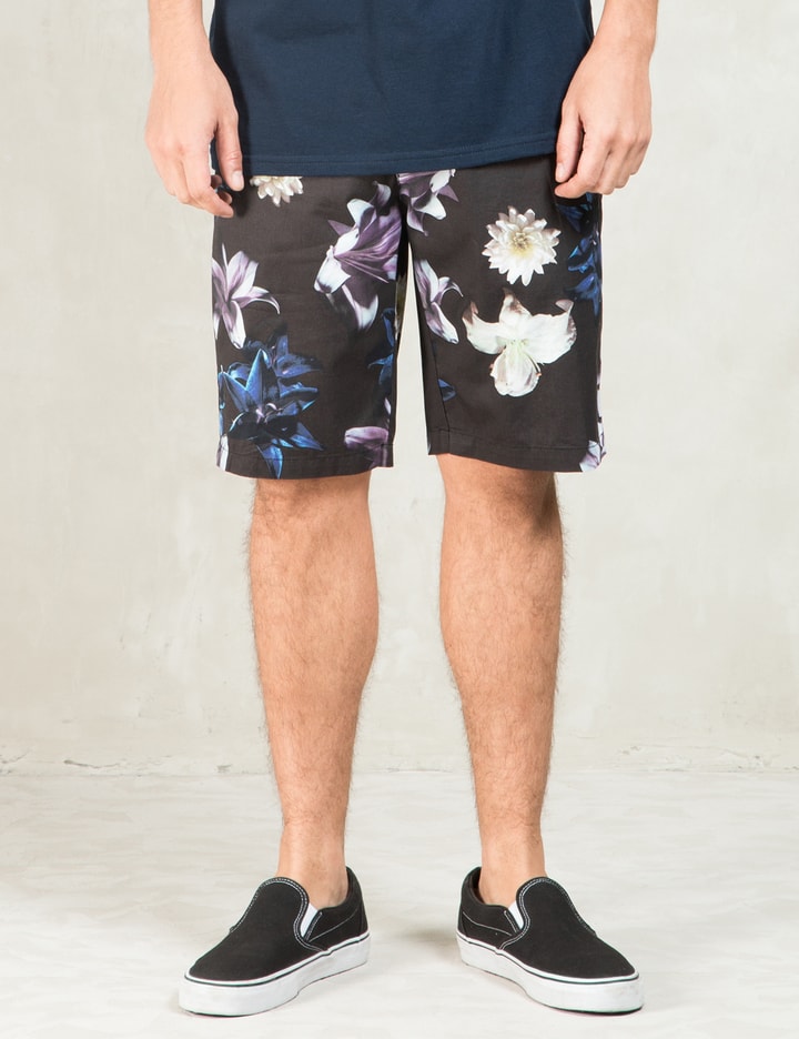 Black Flower Shorts Placeholder Image
