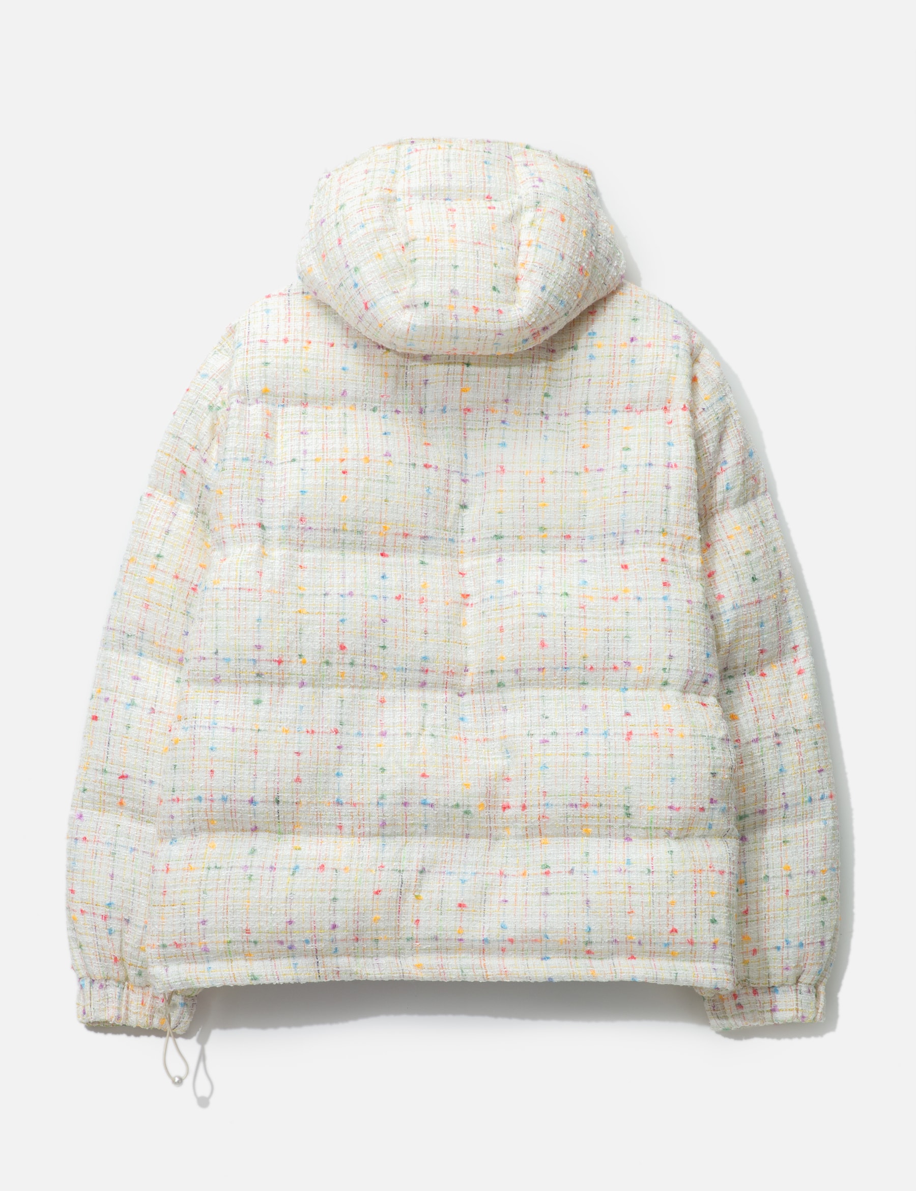 Abc. Tweed Hooded Puffer Jacket view 17
