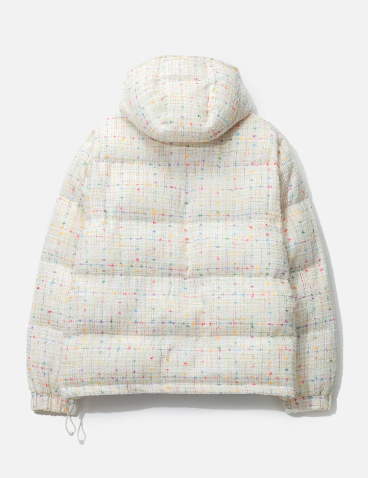 Abc. Tweed Hooded Puffer Jacket Placeholder Image