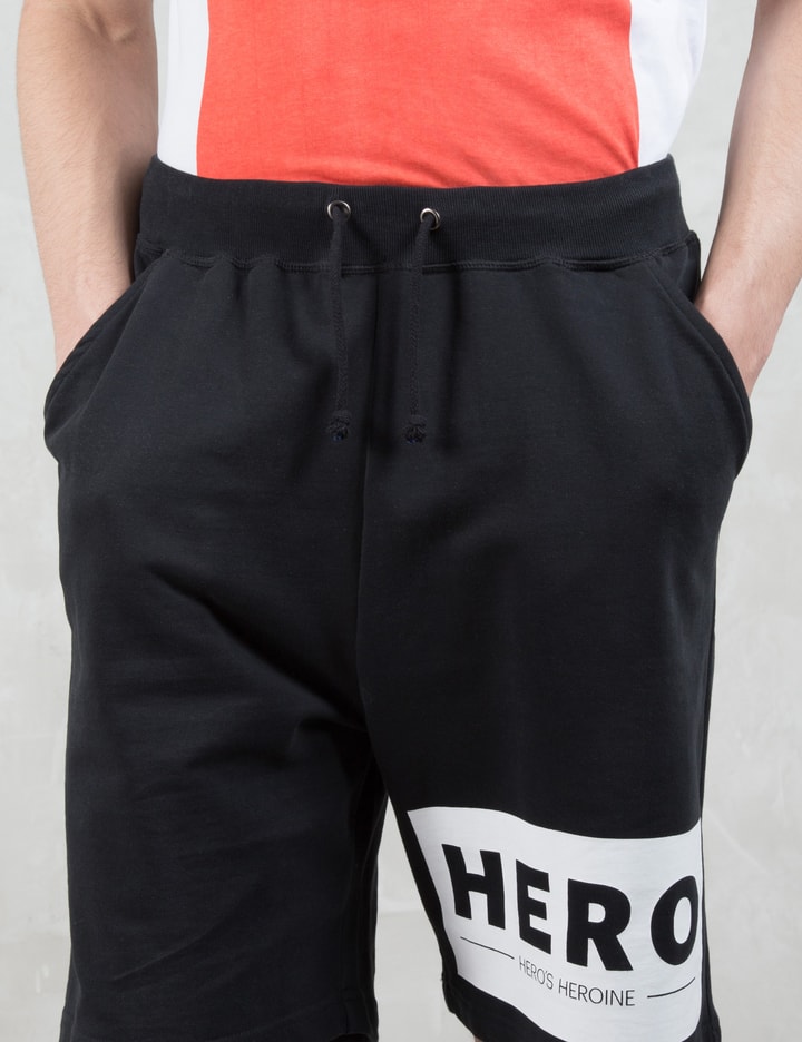 Hero Block Sweat Shorts Placeholder Image