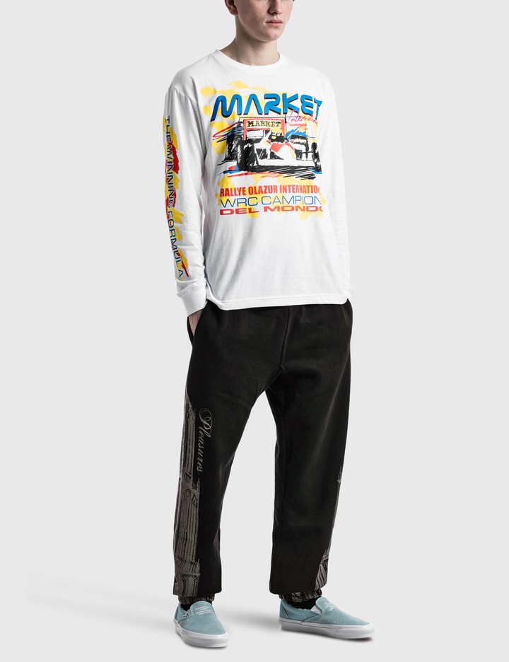 Racing Stripe Long Sleeve T-shirt Placeholder Image