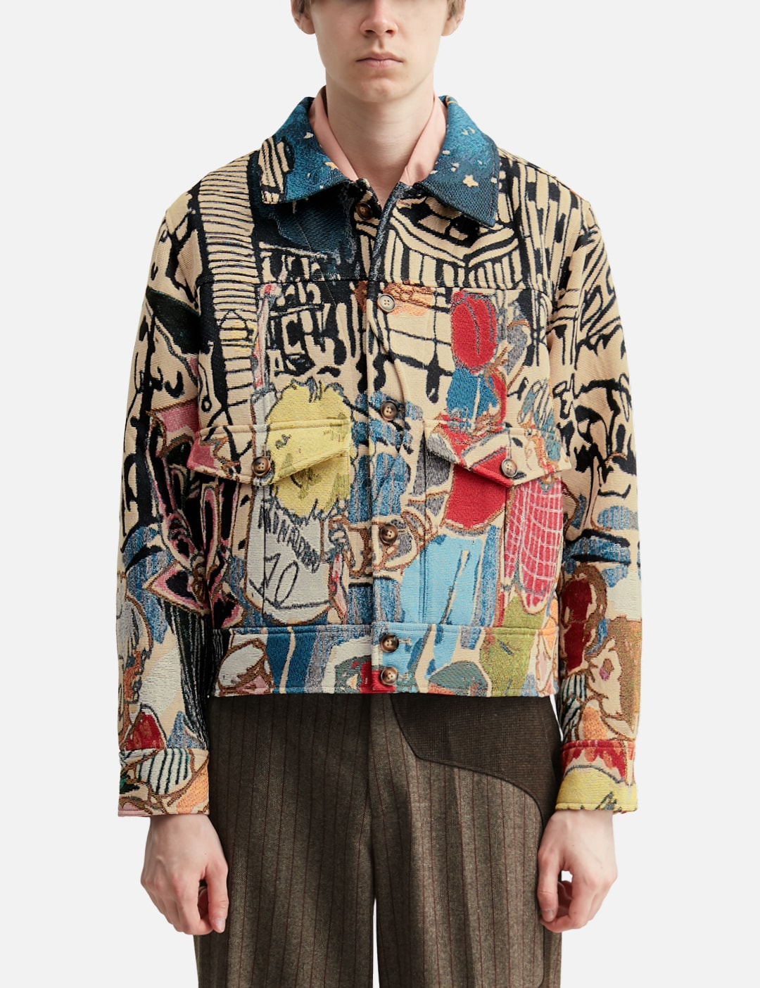 Jacquard Pocket Detail Jacket view 11