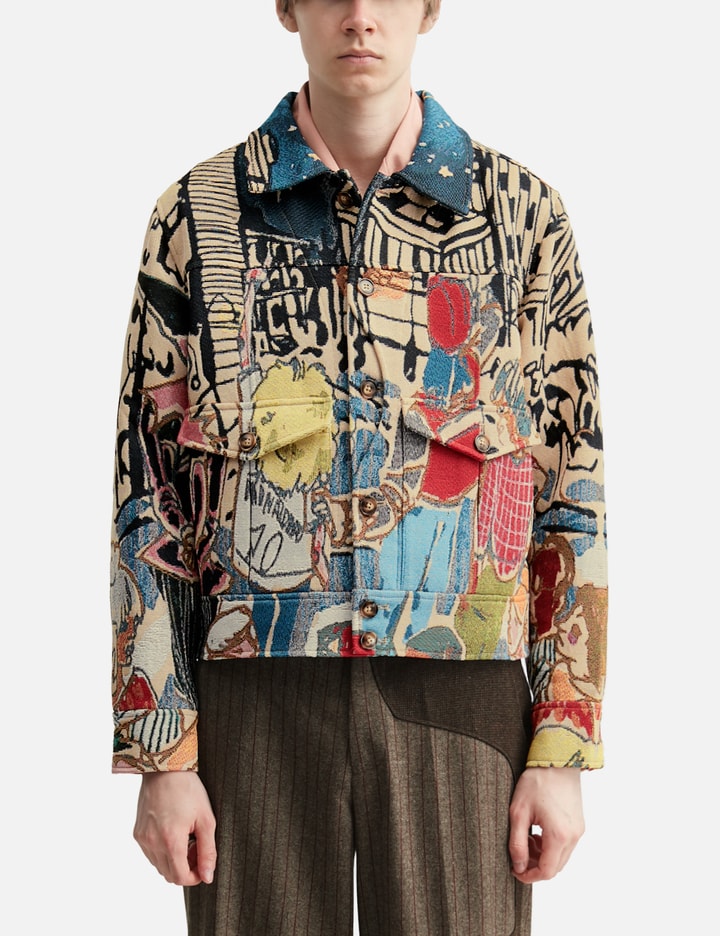 KidSuper Jacquard Pocket Detail Jacket