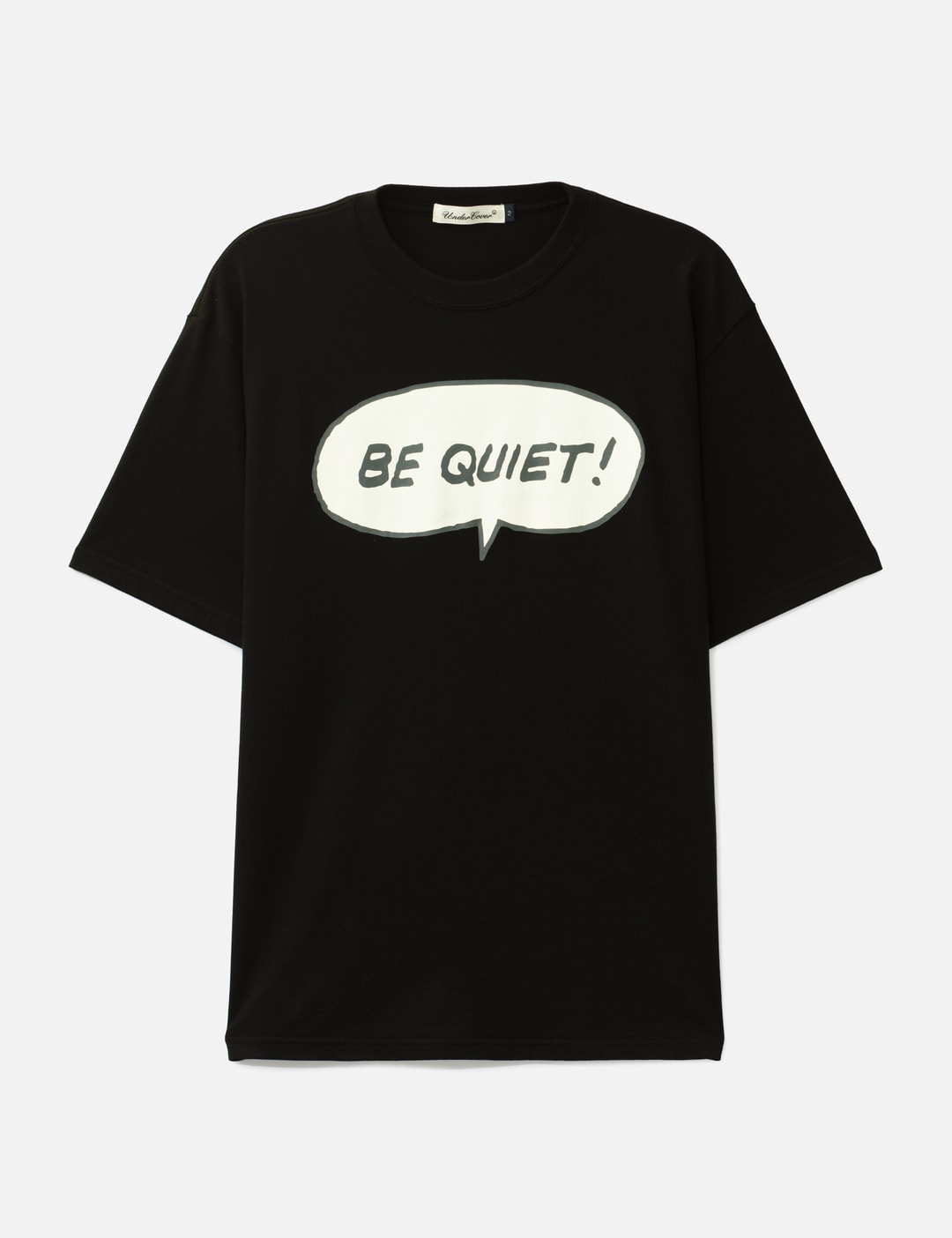 UC1F3804 "BE QUIET" Short Sleeve T-Shirt