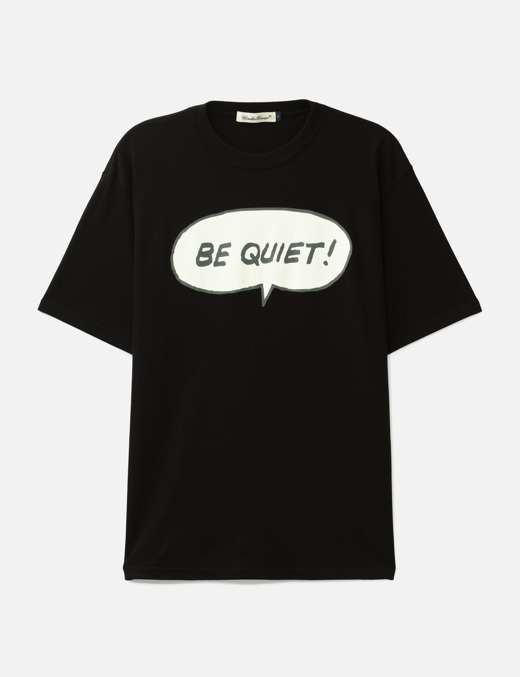 UC1F3804 "BE QUIET" Short Sleeve T-Shirt view 16