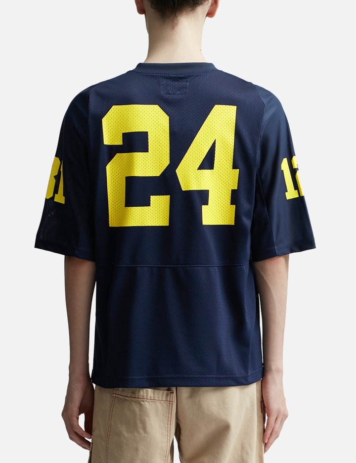 Shop Thisisneverthat Mesh Football Jersey In Blue