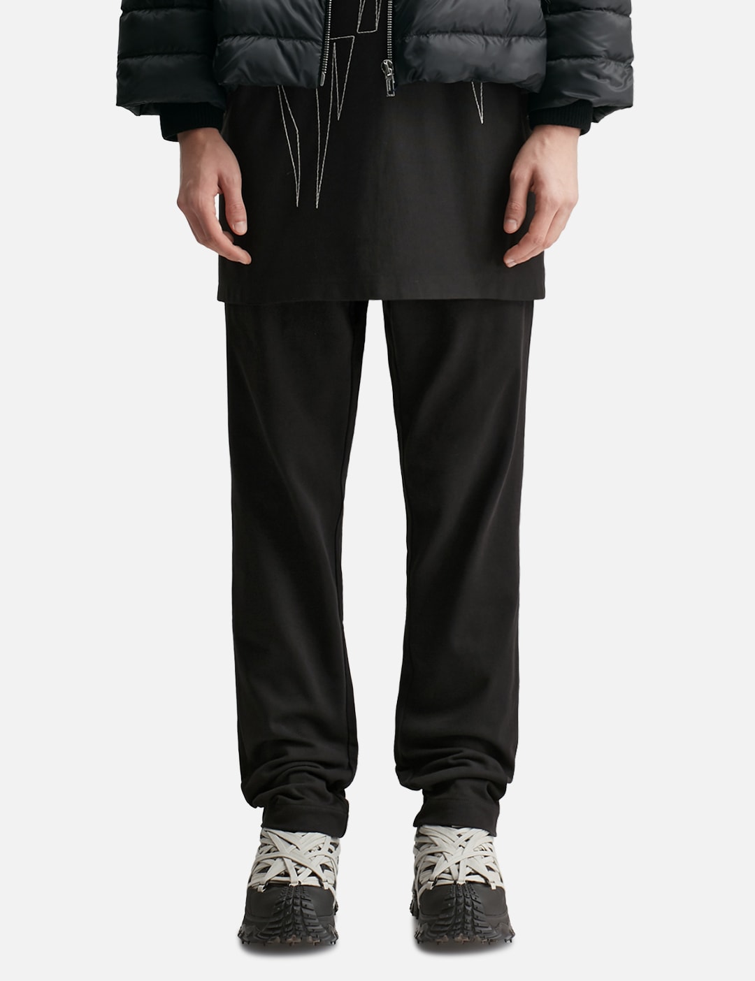 Moncler + Rick Owens Cotton Track Pants view 11